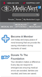 Mobile Screenshot of medicalert.org